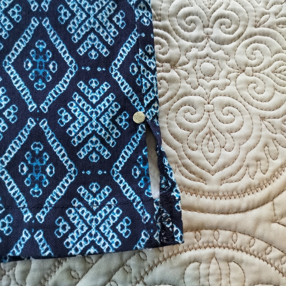 2/$30 Rafaella Comfort Blue Print Tennis Skort‎ Women Sz L Tennis Golf Prep - Picture 4 of 12